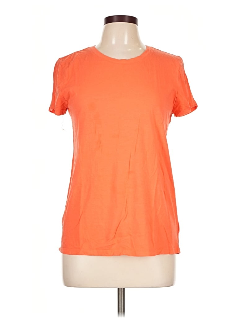Pre-owned Gap Short Sleeve T-shirt In Orange
