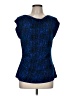 Anne Klein Blue Sleeveless Blouse Size M - photo 1