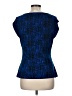 Anne Klein Blue Sleeveless Blouse Size M - photo 2