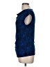 Anne Klein Blue Sleeveless Blouse Size M - photo 5