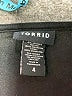 Torrid Black Short Sleeve Blouse Size 4X Plus (4) - photo 7