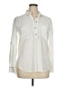 Lou & Grey 100% Lyocell Ivory Long Sleeve Button-Down Shirt Size XL (estimated) - photo 1