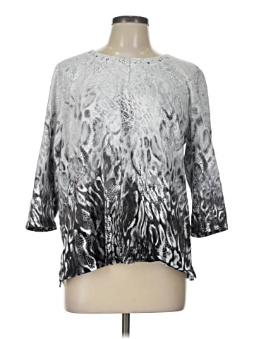 Alfred Dunner 3/4 Sleeve Blouse (view 1)