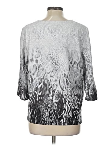 Alfred Dunner 3/4 Sleeve Blouse (view 2)