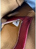MCM Burgundy Leather Satchel One size - photo 5