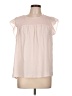 1.State 100% Polyester Pink Short Sleeve Blouse Size L - photo 1