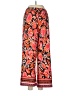 Vince Camuto Paisley Red Casual Pants Size M (petite) - photo 2