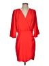 Amanda Uprichard 100% Polyester Solid Red Cocktail Dress Size S - photo 1