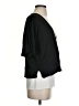 French Connection 100% Polyester Black Short Sleeve Blouse Size S - photo 4