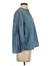 Caslon 100% Cotton Blue 3/4 Sleeve Blouse Size S - photo 4