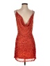 retrofête Orange Red Cocktail Dress Size L (estimated) - photo 1