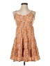 Primark Paisley Orange Casual Dress Size 2 - photo 1