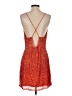 retrofête Orange Red Cocktail Dress Size L (estimated) - photo 2