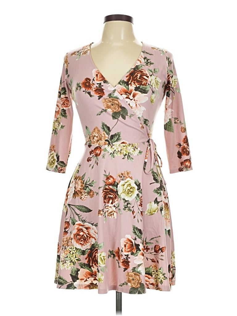 Pre-owned Iz Byer Casual Dress In Pink
