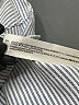 Zara Stripes Blue Long Sleeve Button-Down Shirt Size XS - photo 8