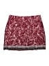 Chico's Print Burgundy Red Casual Skirt Size Lg (2.5) - photo 1
