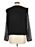 Dex Black Long Sleeve Blouse Size L - photo 2