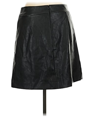 J.Crew Factory Store Faux Leather Skirt (view 2)