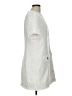 H&M 100% Polyester Tweed White Casual Dress Size L - photo 4