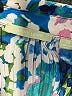 Sunny Leigh 100% Polyester Floral Blue 3/4 Sleeve Blouse Size 1X - photo 7