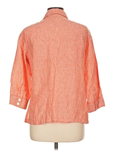 Chico's 3/4 Sleeve Button-Down Shirt (view 2)
