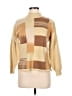 Marisa Christina Color Block Tan Turtleneck Sweater Size M - photo 1