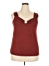 Torrid Burgundy Sleeveless Top Size 2X Plus (2) - photo 1