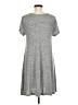 Old Navy Solid Gray Casual Dress Size M - photo 2