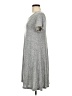 Old Navy Solid Gray Casual Dress Size M - photo 5