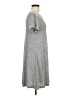 Old Navy Solid Gray Casual Dress Size M - photo 4