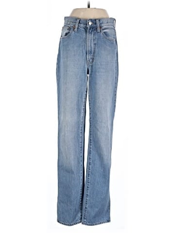 Madewell The Perfect Vintage Straight Jean in Applefield Wash: Side-Slit Edition (view 1)