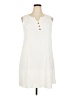 Unbranded 100% Polyester Solid Ivory Casual Dress Size XXL (estimated) - photo 1