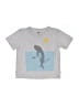Tea 100% Cotton Gray Short Sleeve T-Shirt Size 12-18 mo - photo 1
