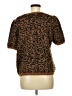 CeCe Animal Print Brown Pullover Sweater Size M - photo 2