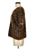 CeCe Animal Print Brown Pullover Sweater Size M - photo 5