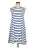 Old Navy Stripes Blue Casual Dress Size M - photo 1