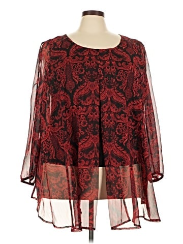 Avenue 3/4 Sleeve Blouse (view 1)
