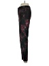 Pearl 100% Nylon Floral Black Casual Pants Size 2 - photo 5