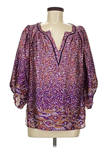 Collective Concepts 3/4 Sleeve Blouse (view 1)