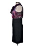 BCBGMAXAZRIA 100% Silk Graphic Black Cocktail Dress Size 8 - photo 5