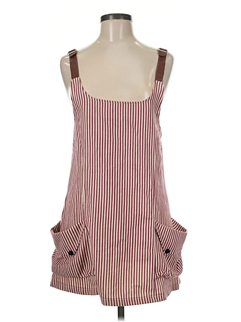 Pre-owned Assorted Brands Casual Dress In Burgundy