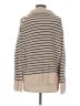 J.Crew 100% Cotton Stripes Tan Pullover Sweater One size - photo 2