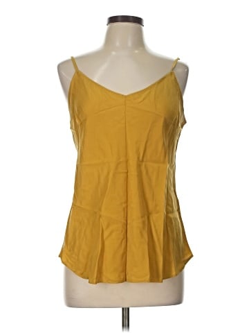 Garnet Hill Sleeveless Silk Top (view 1)