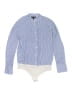 J.Crew Blue Long Sleeve Button-Down Shirt Size 10 (petite) - photo 1