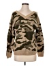 Cotton Emporium 100% Acrylic Camo Tan Pullover Sweater Size S - photo 1
