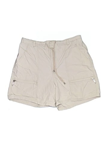 Gloria Vanderbilt Khaki Shorts (view 1)