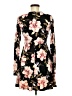 Forever 21 Floral Black Casual Dress Size M - photo 2