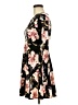 Forever 21 Floral Black Casual Dress Size M - photo 5