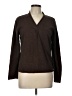Hannah 100% Cotton Brown Pullover Sweater Size L - photo 1
