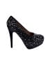 Delicacy Black Heels Size 8 1/2 - photo 1